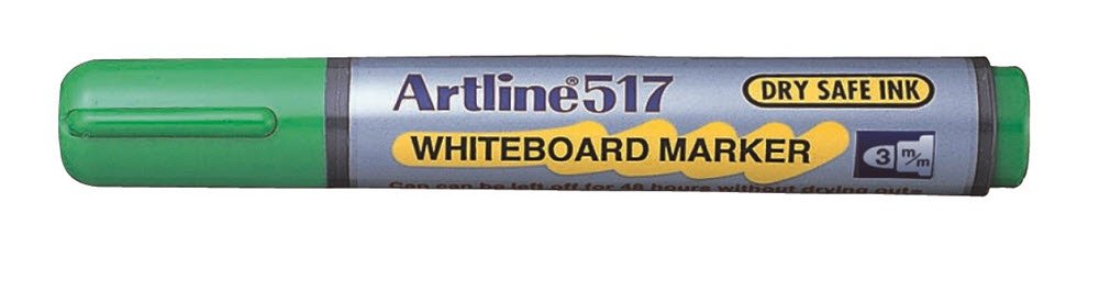 Whiteboardpenne Artline 517 grn