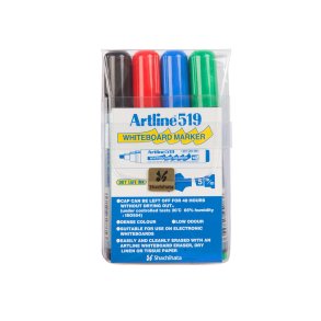 Whiteboardpenne Artline 519 4/st