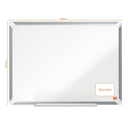 Whiteboardtavle Premium Plus emaljeret 60x45cm