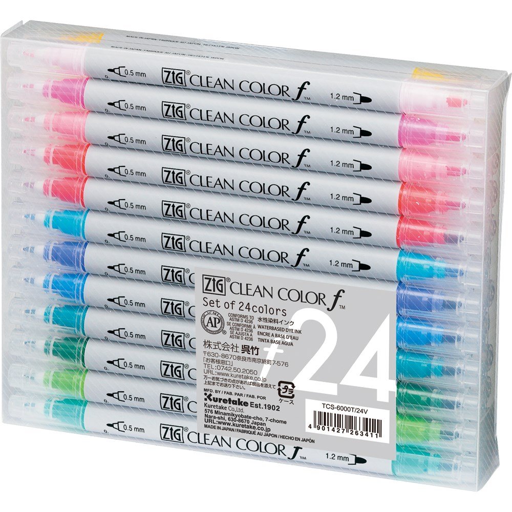 ZIG Clean Color f - 24 farver