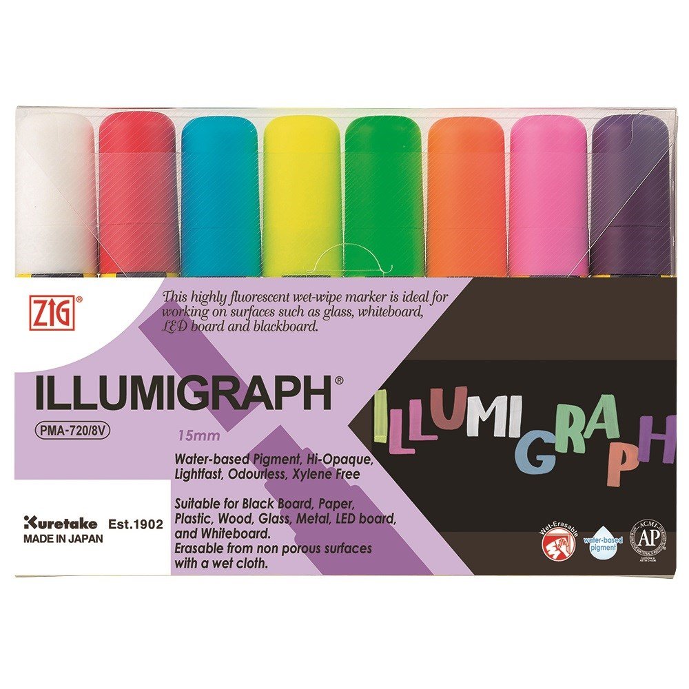 ZIG Illumigraph PMA-720 BogB 15mm 8/etui