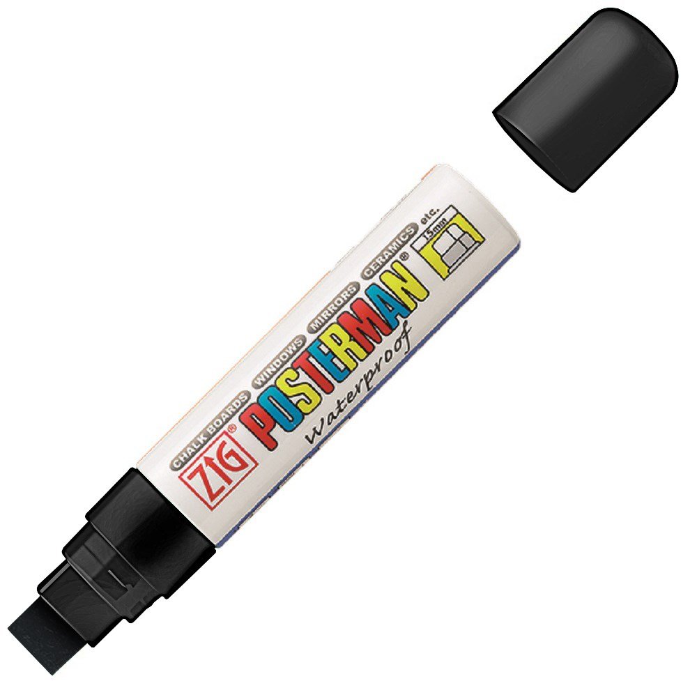 ZIG Posterman PMA-120 BogB 15mm sort