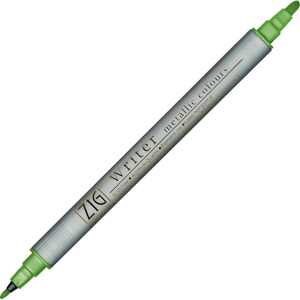 ZIG Writer Metallic MS-800 ljusgrn