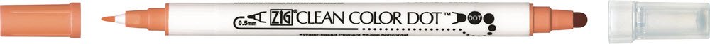Zig Clean Color DOT Pen Fawn