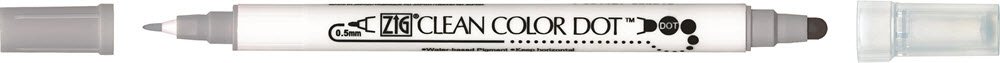 Zig Clean Color DOT Pen Platinum