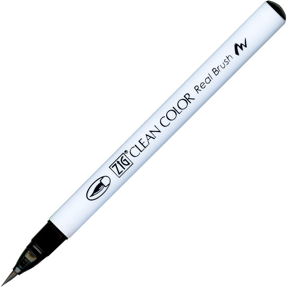 Zig Clean Color Pensel Pen 010 fl. Sort