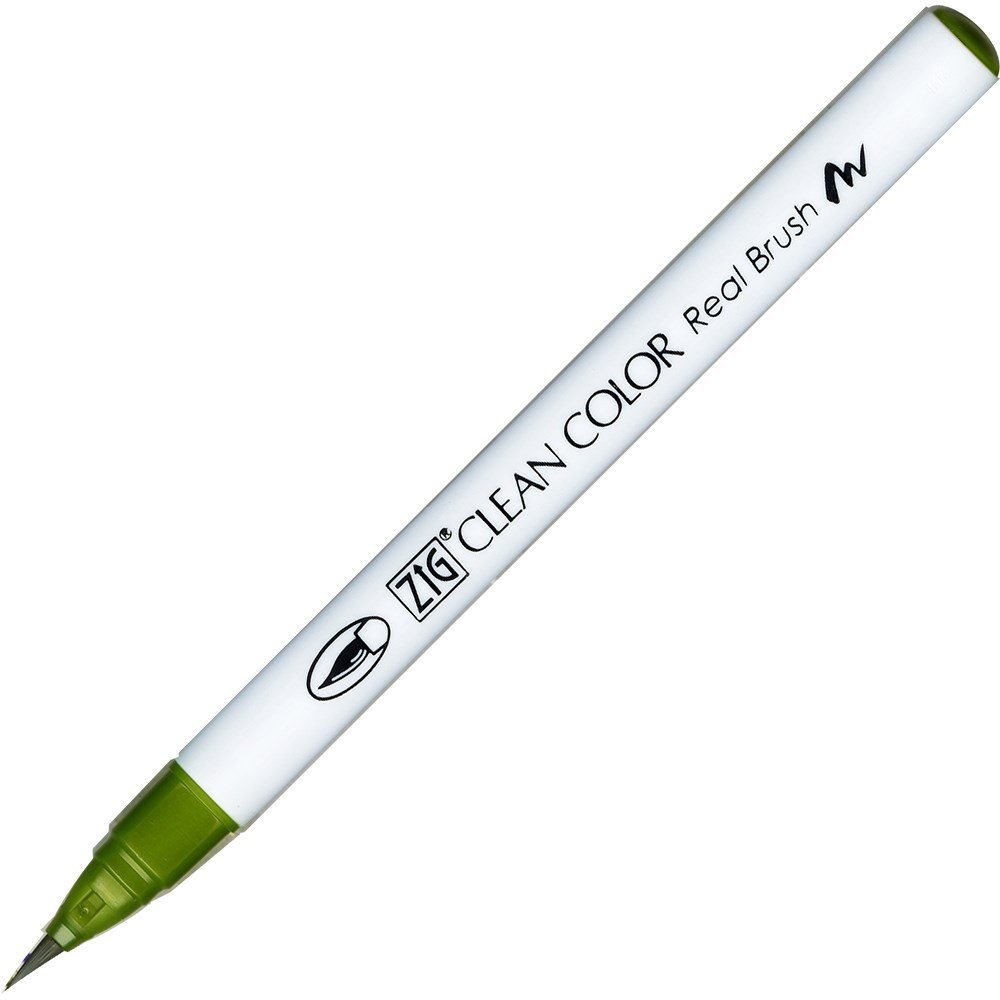 Zig Clean Color Pensel Pen 043 fl. Oliven Grn
