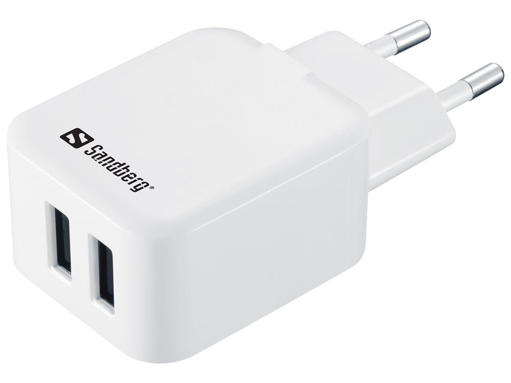 AC Charger Dual USB 2A EU