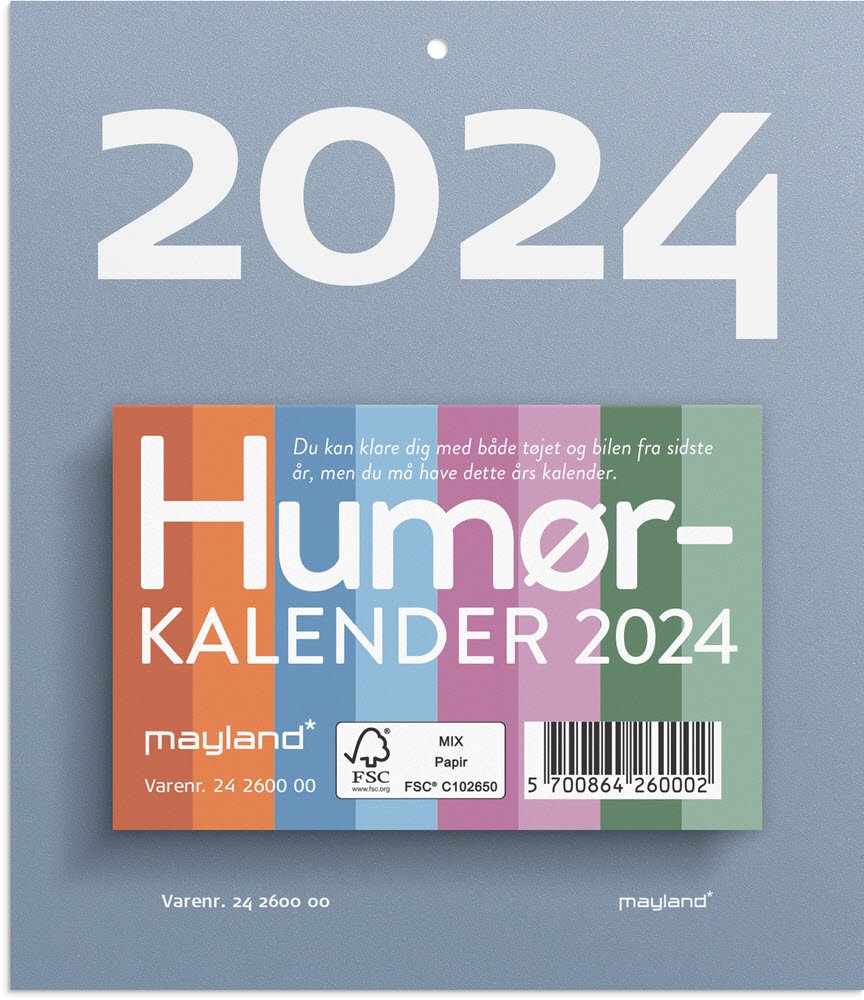 Afrivningskalender Humr 2024