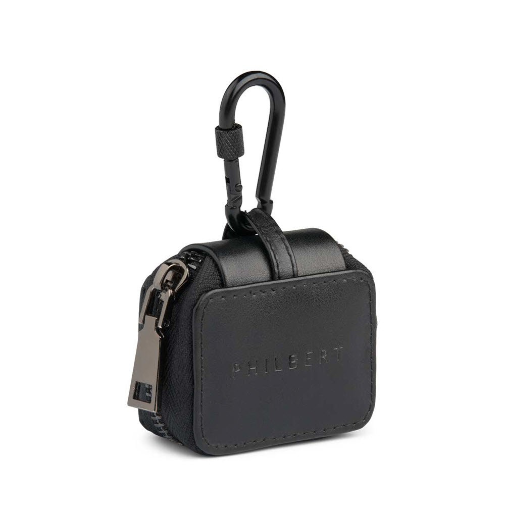 AirPods Bag incl. hook with lock - Black zipper