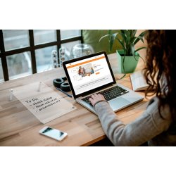 Akryl notestavle m/ben Home A4