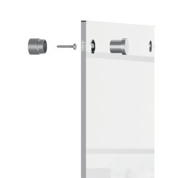 Akryl notestavle t/montering Home 30x30cm