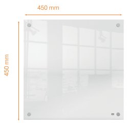 Akryl notestavle t/montering Home 45x45cm