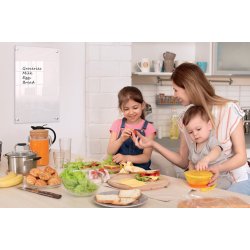 Akryl notestavle t/montering Home 60x45cm