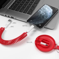 allroundo C - The All-In-One Cable, Red