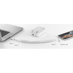 allroundo ProThe All-In-One Cable+Powerbank White