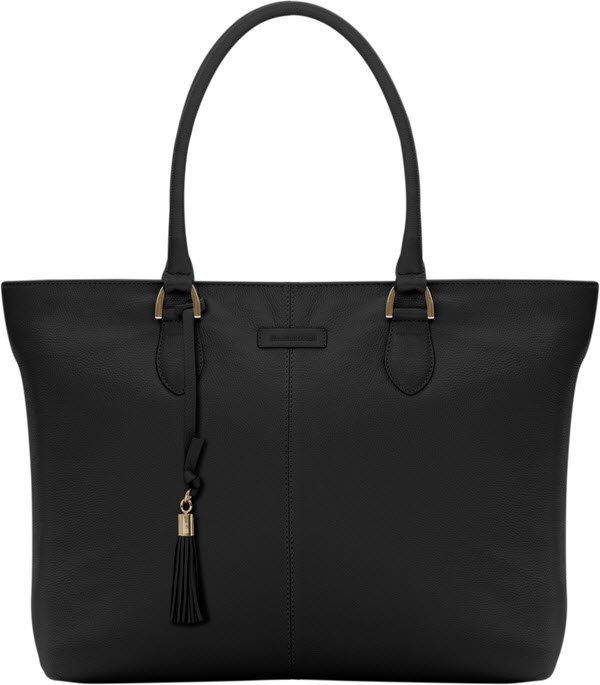 Amsterdam - 15" Tote - Night Black