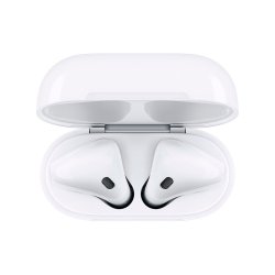 Apple AirPods (2019) with Charging Case, White