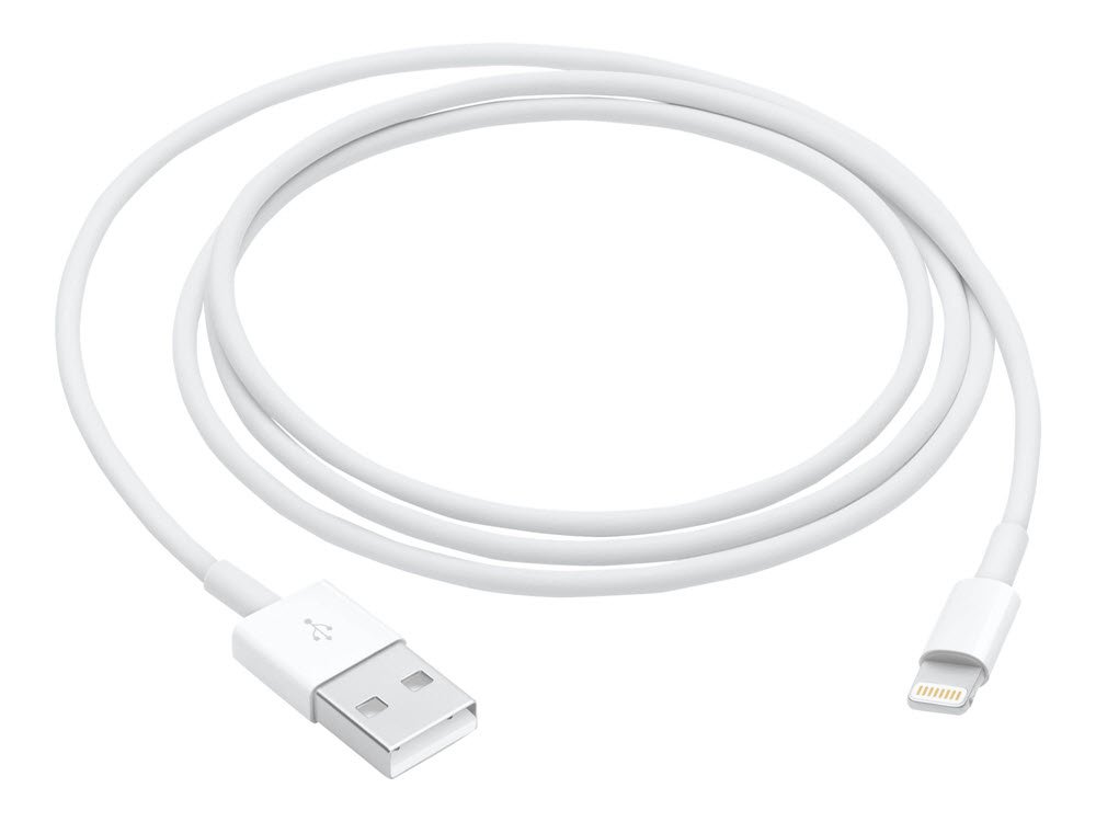 Apple Charging Cable USB-A to Lightning White 1m