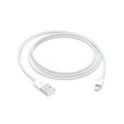 Apple Lightning to USB Cable, White (0.5M)