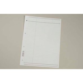 Arbejdsblok A4 Lineret