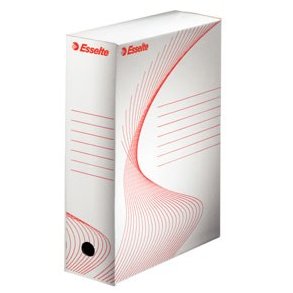 Arkivske karton A4/folio 100mm hvid