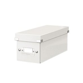 Arkivboks ClickogStore CD hvid