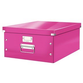Arkivboks ClickogStore stor WOW pink