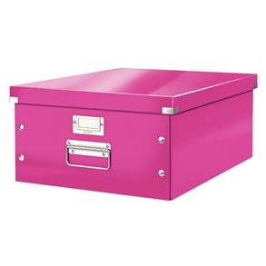 Arkivboks ClickogStore stor WOW pink
