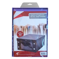 Arkiveringsboks A4 syrenfarvet