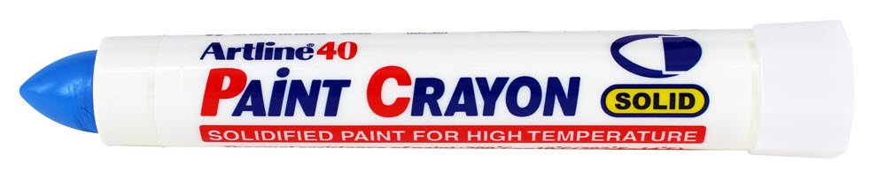 Artline 40 Paint Crayon High temp bl