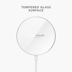 Aura Mini The Magnetic Wireless Charging Pad White