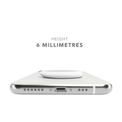 Backflip - 3in1 Phone Grip, Silver