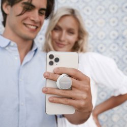 Backflip - 3in1 Phone Grip, Silver