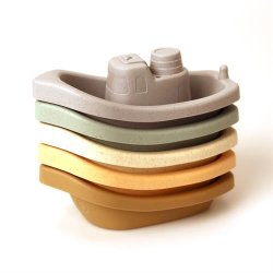 Badebde kopper af hvedestr, pastel