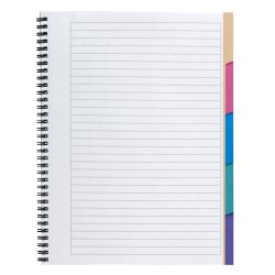 Bantex 5in1 Kollegieblok A4+ linjeret