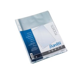 Bantex A4 Lomme bning i top 100 stk