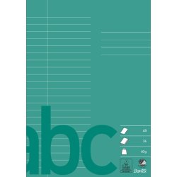 Bantex A5 kladdehfte linieret Mrkegrn
