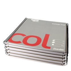 Bantex col kollegieblok A4+ ulinjeret