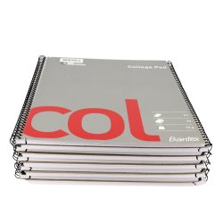 Bantex col kollegieblok A4+ ulinjeret