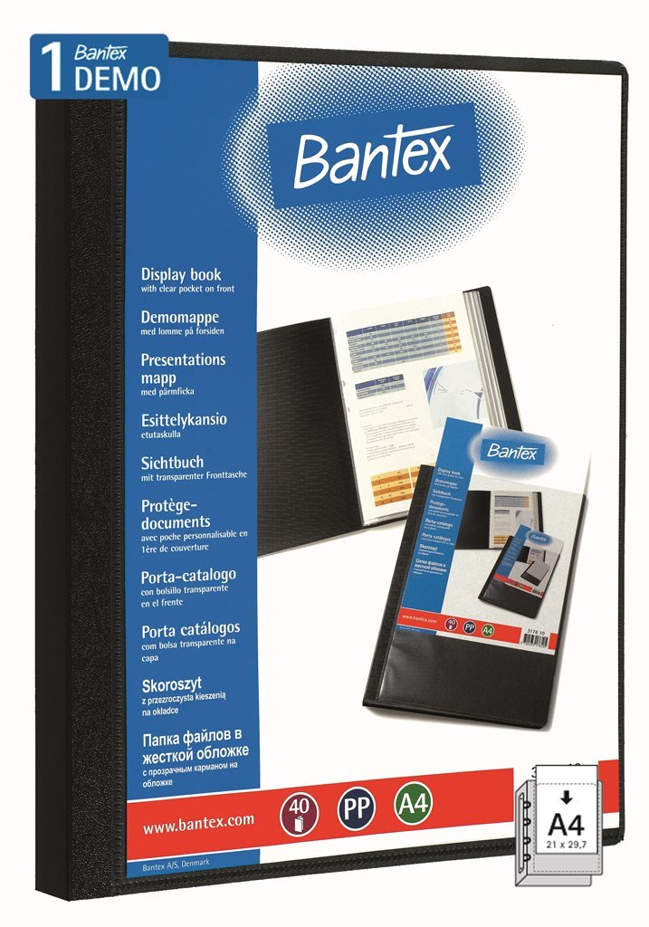 Bantex Demomappe 40 lommer