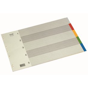 Bantex Faneblad 1-5 A3