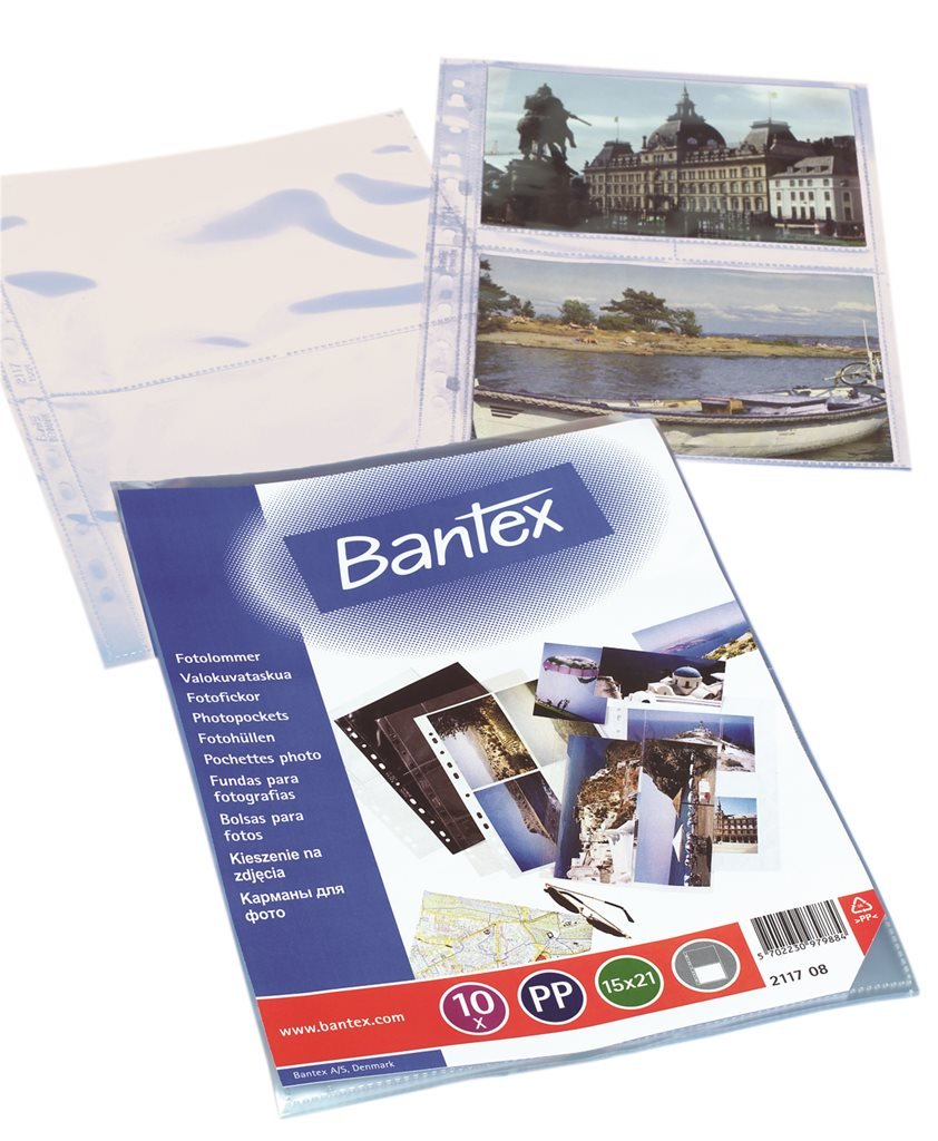 Bantex Fotolommer 15x21cm