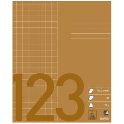 Bantex Kladdehfte 17x21 Kvad