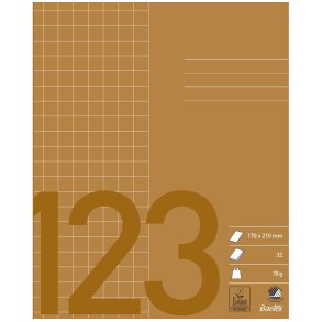 Bantex Kladdehfte 17x21 Kvad