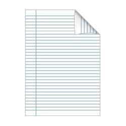 Bantex kladdehfte A4 linieret