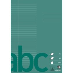 Bantex kladdehfte A4 linieret