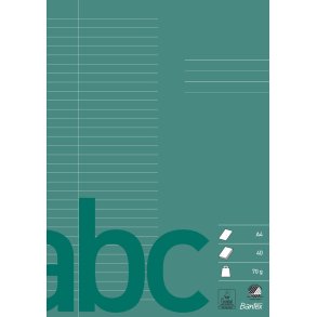 Bantex kladdehfte A4 linieret