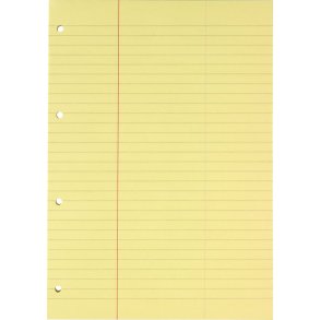 Bantex Koncept blok A4 Gul 1stk