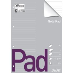 Bantex Standerd A4 top-glued lin. m. huller